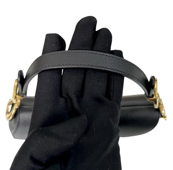 CHRISTIAN DIOR MINI SADDLE BLACK - Image 6