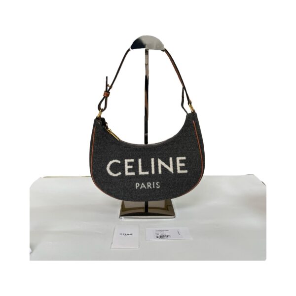 CELINE AVA SHOULDER BAG GRAY