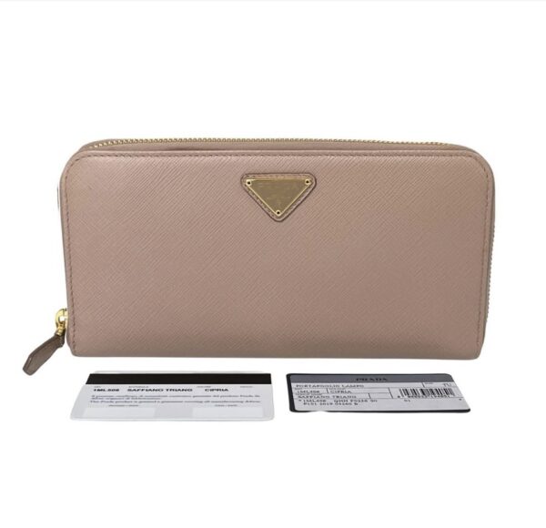 PRADA 1ML506 SAFFIANO LONG WALLET CIPRIA