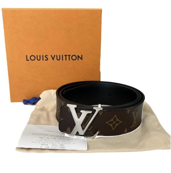 LV MONOGRAM REVERSIBLE BELT SHW 95CM/38"