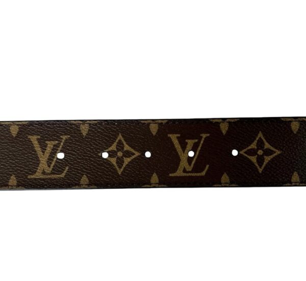 LV MONOGRAM REVERSIBLE BELT SHW 95CM/38" - Image 3