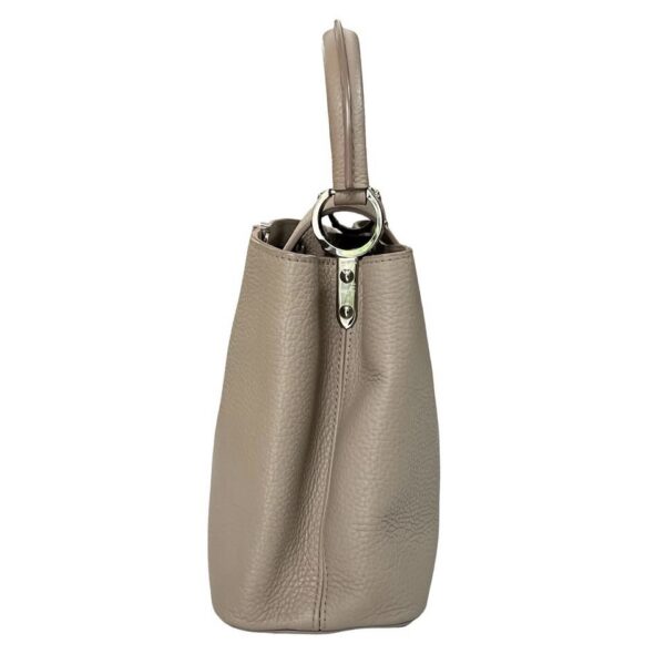 LV CAPUCINES GALET FLOWER PM NUDE MICROCHIP - Image 6