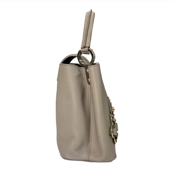 LV CAPUCINES GALET FLOWER PM NUDE MICROCHIP - Image 4