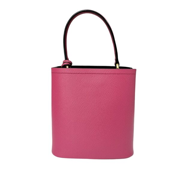 PRADA 1BA212 SAFFIANO SMALL PANIER FUCSHIA PINK - Image 4