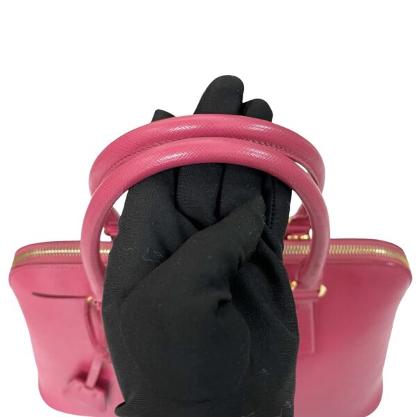 PRADA BL0837 SAFFIANO LUX FUCSHIA PINK - Image 6