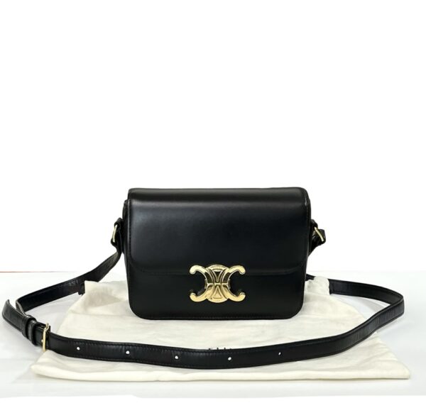 CELINE TRIOMPHE TEEN BLACK