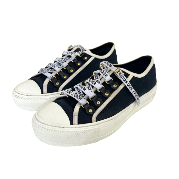 CHRISTIAN DIOR WALK'N'DIOR SNEAKER BLACK 37 1/2
