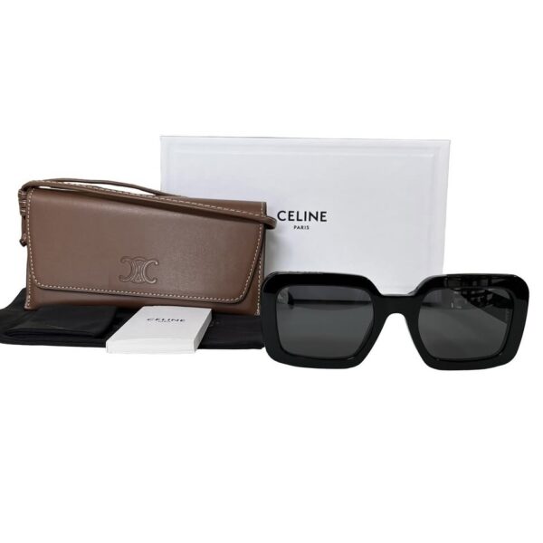 BNEW CELINE SQUARE SUNGLASS BLACK