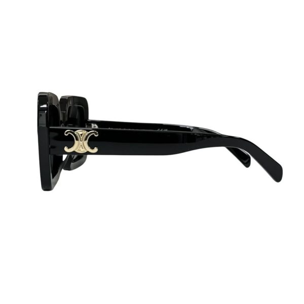 BNEW CELINE SQUARE SUNGLASS BLACK - Image 8