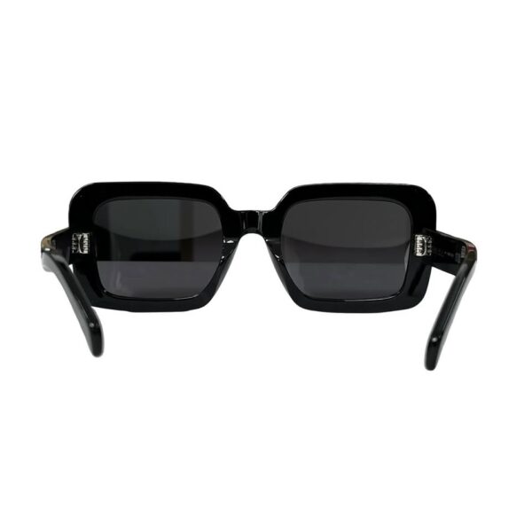 BNEW CELINE SQUARE SUNGLASS BLACK - Image 3