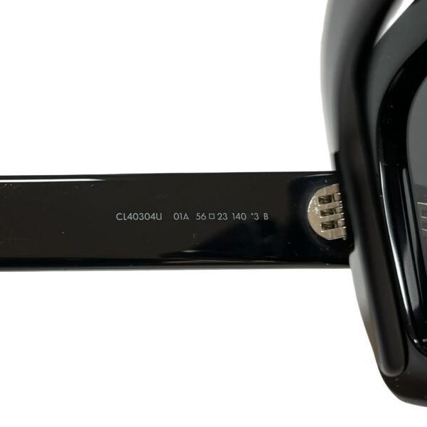 BNEW CELINE SQUARE SUNGLASS BLACK - Image 4