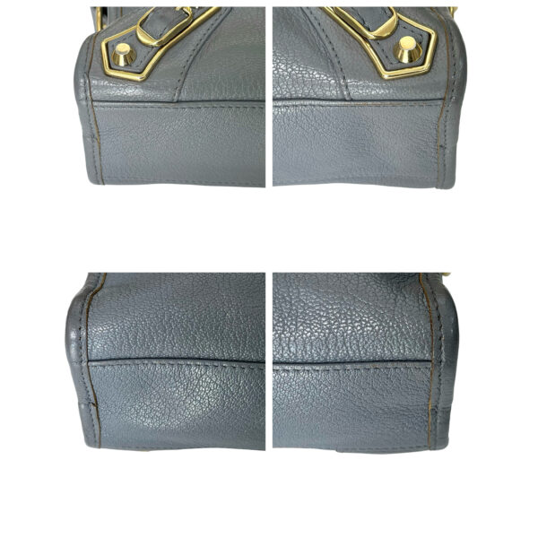 BALENCIAGA MINI CITY METALLIC EDGE GRAY - Image 8