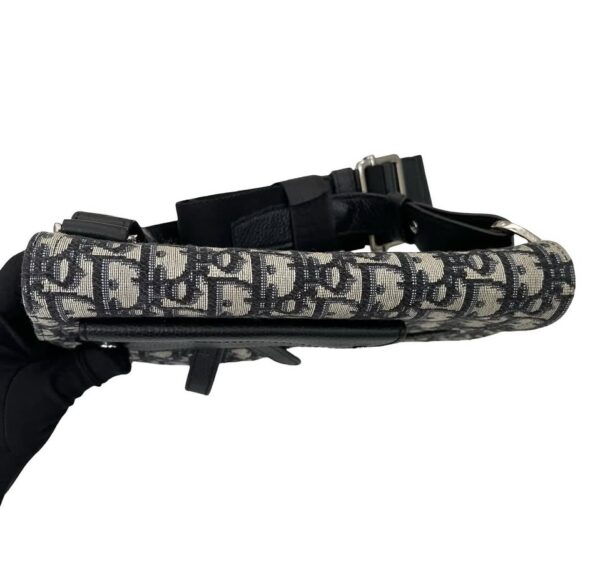 CHRISTIAN DIOR OBLIQUE SADDLE MESSENGER BAG - Image 7
