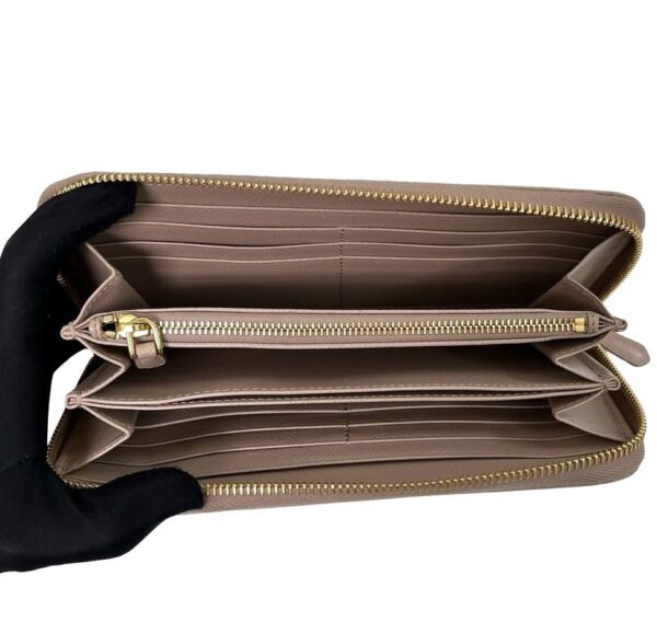 PRADA 1ML506 SAFFIANO LONG WALLET CIPRIA - Image 9