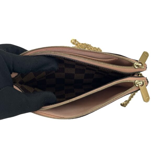 LV DAMIER DOUBLE ZIP WOC - Image 7