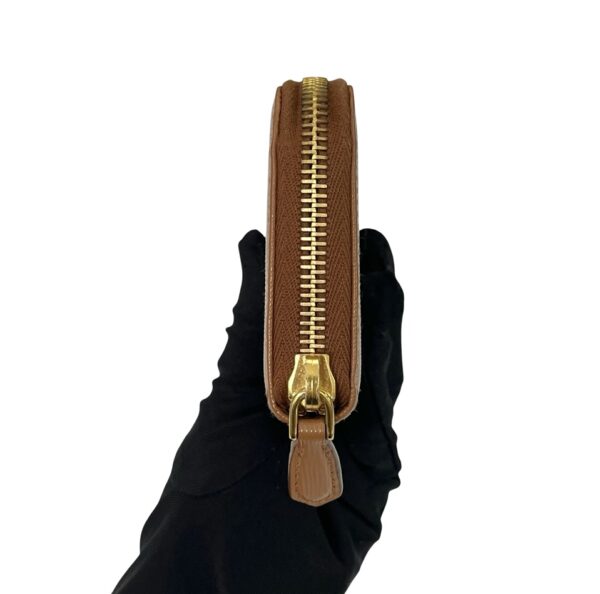 PRADA 1MM268 VITELLO MOVE WALLET CARAMEL - Image 3