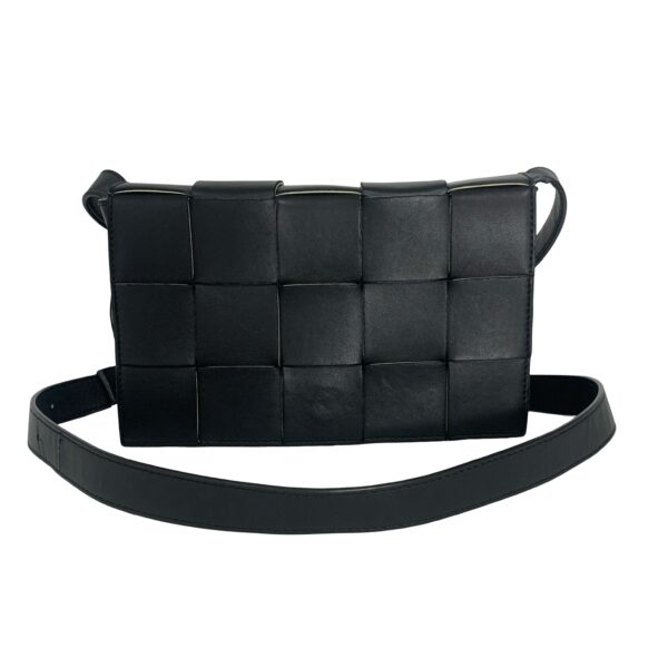 BOTTEGA VENETA CASSETTE BLACK WHITE