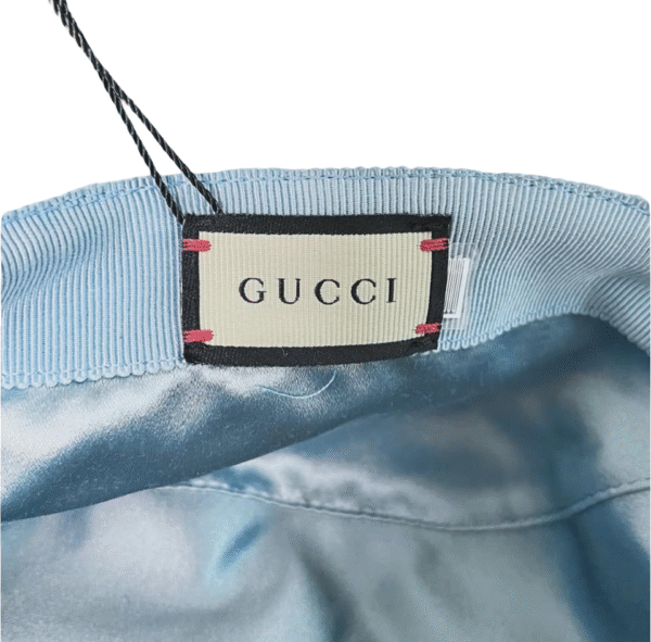 BNEW GUCCI DENIM BUCKET HAT XS 55CM - Image 2