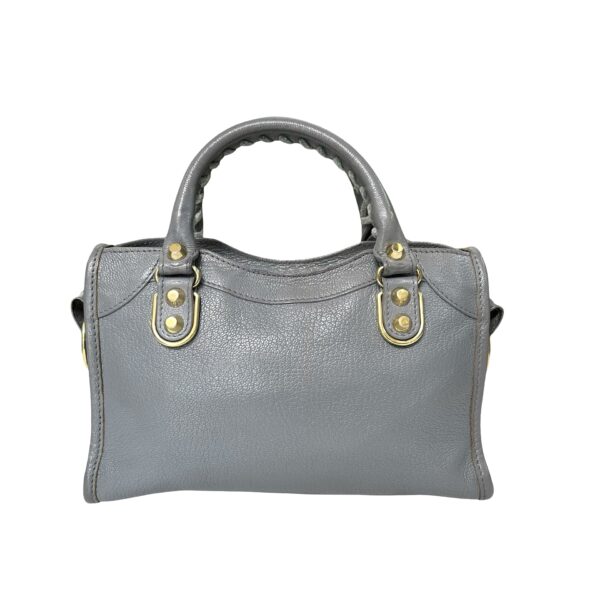 BALENCIAGA MINI CITY METALLIC EDGE GRAY - Image 4