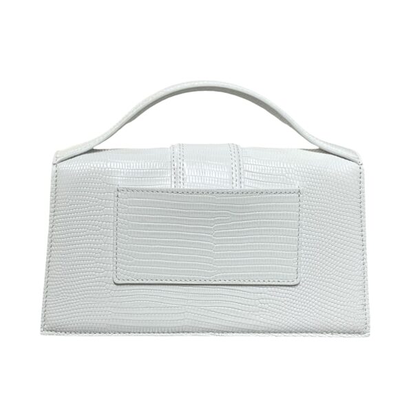 BNEW JACQUEMUS LE BAMBINO LIZARD WHITE - Image 2