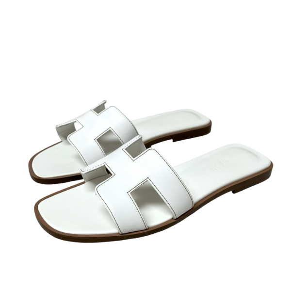 BNEW HERMES ORAN WHITE 36.5 - Image 2