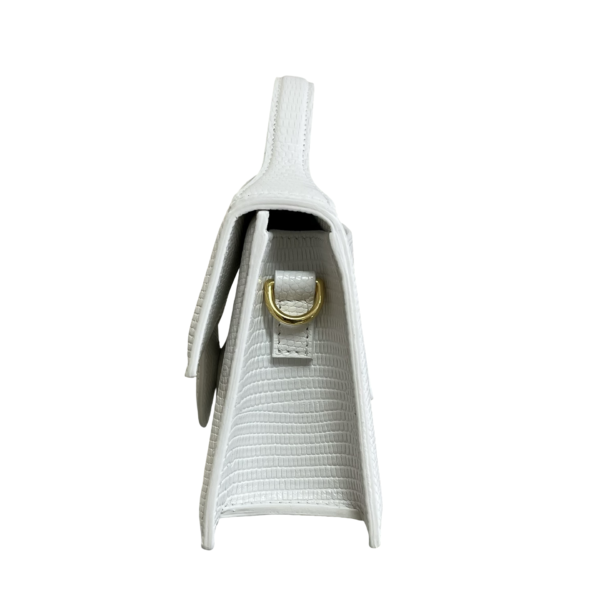 BNEW JACQUEMUS LE BAMBINO LIZARD WHITE - Image 7