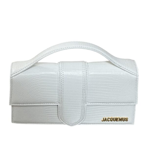 BNEW JACQUEMUS LE BAMBINO LIZARD WHITE - Image 5
