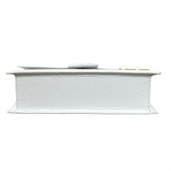 BNEW JACQUEMUS LE BAMBINO LIZARD WHITE - Image 6