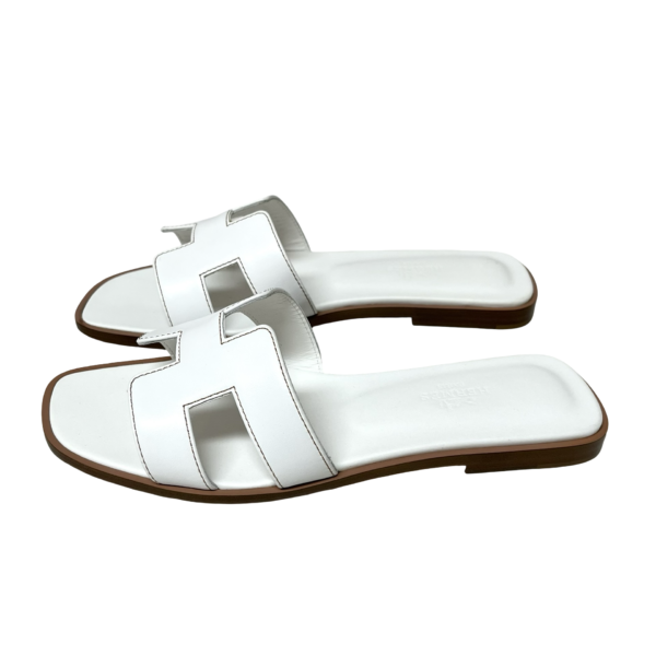 BNEW HERMES ORAN WHITE 36.5 - Image 4