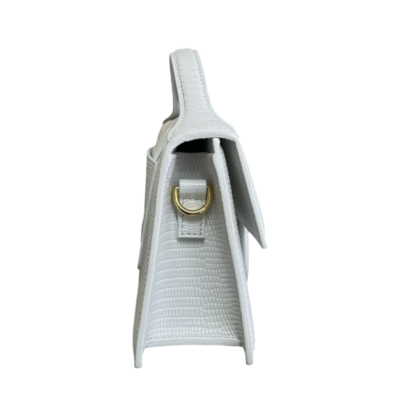 BNEW JACQUEMUS LE BAMBINO LIZARD WHITE - Image 8