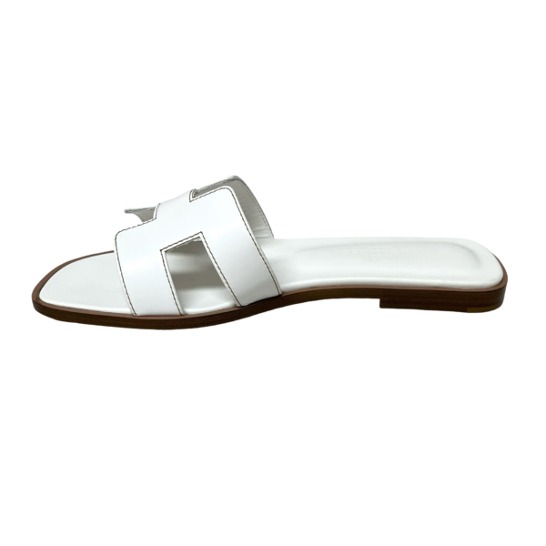 BNEW HERMES ORAN WHITE 36.5 - Image 5