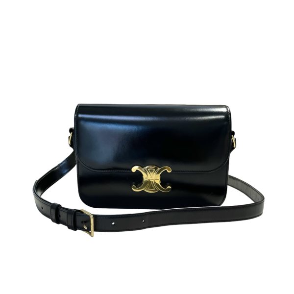 CELINE  MEDIUM TRIOMPHE BLACK