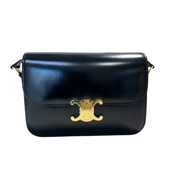 CELINE  MEDIUM TRIOMPHE BLACK - Image 4