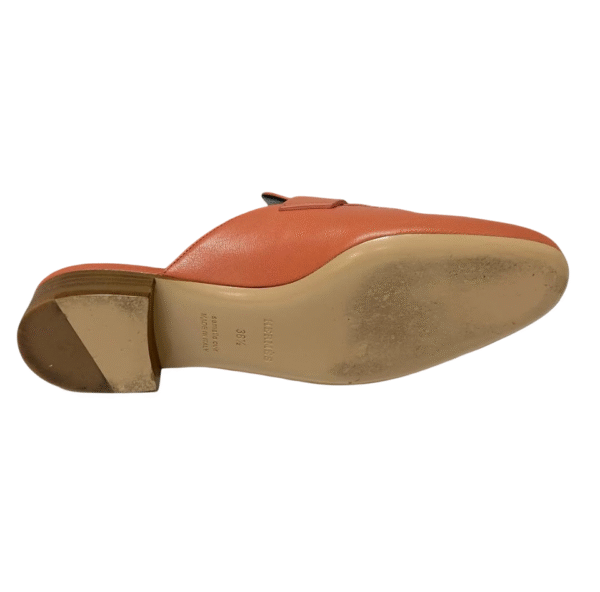 HERMES MULES ROUGH BLUSH 36.5 - Image 2