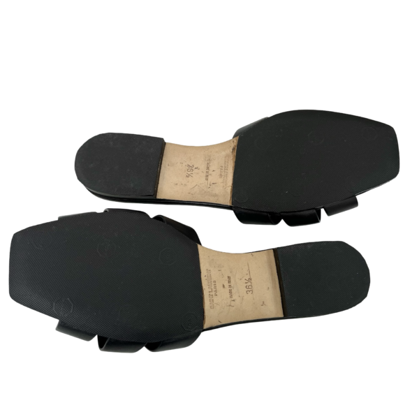 YSL NU PIEDS MATTE BLACK 36.5 - Image 3