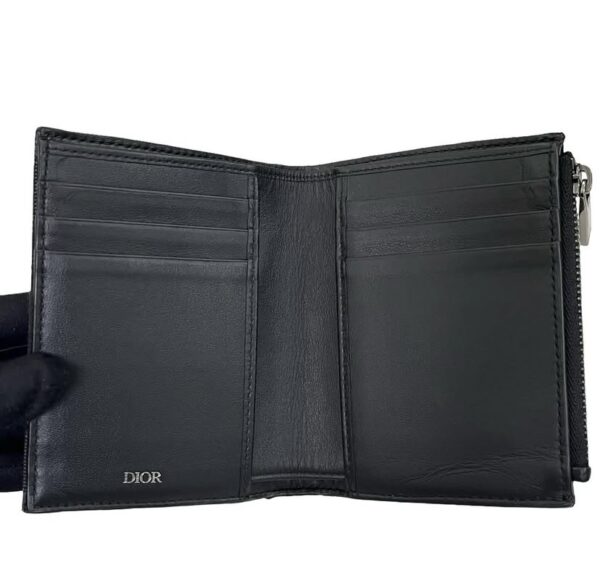 CHRISTIAN DIOR OBLIQUE COMPACT WALLET - Image 9