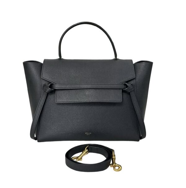 CELINE MINI BELTBAG DARK GRAY