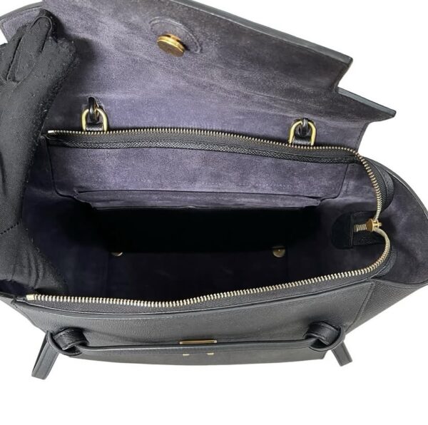 CELINE MINI BELTBAG DARK GRAY - Image 10