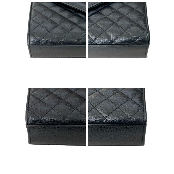 YSL MEDIUM TRIQUILT ENVELOPE SHW BLACK - Image 9