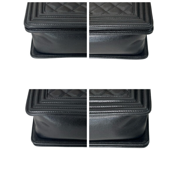 CHANEL OLD MEDIUM LEBOY BLACK - Image 9