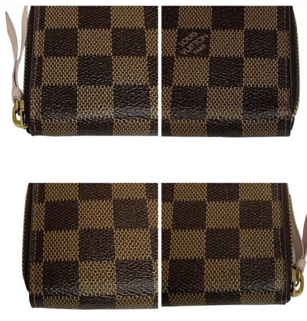 LV DAMIER CLEMENCE ROSE BALLERINE WALLET - Image 8