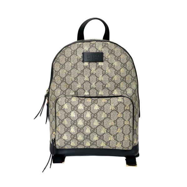 GUCCI GG SUPREME BEES BACKPACK
