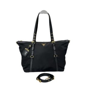 PRADA TESSUTO 2 WAY BAG BLACK