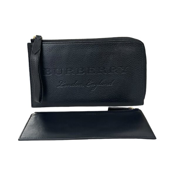 BURBERRY CLUTCH BAG BLACK