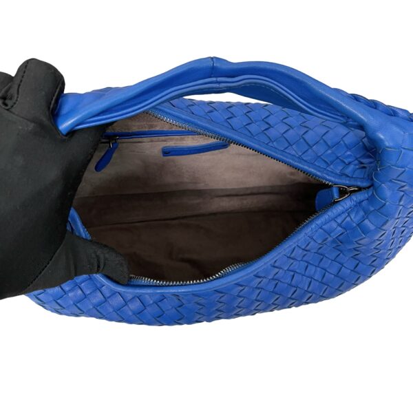 BOTTEGA VENETA HOBO BAG BLUE - Image 9