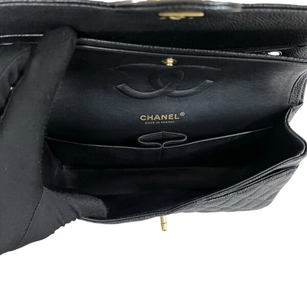 CHANEL DOUBLE FLAP BLACK SERIES 12 - Image 10