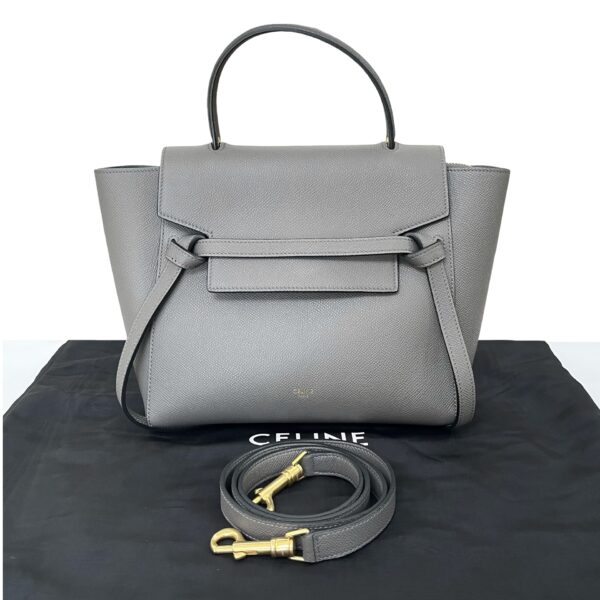 CELINE MICRO BELTBAG GRAY