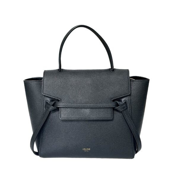 CELINE NANO BELTBAG BLACK - Image 2