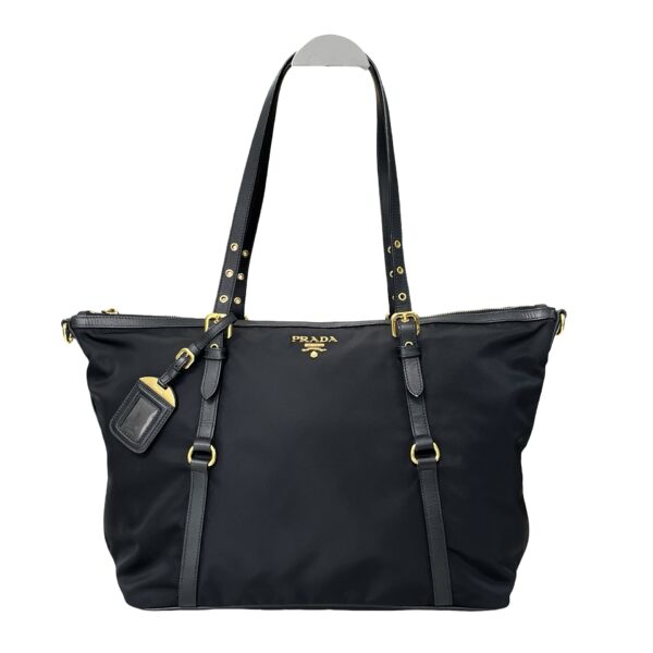 PRADA TESSUTO 2 WAY BAG BLACK - Image 2