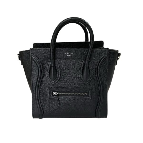 CELINE NANO LUGGAGE BLACK - Image 2